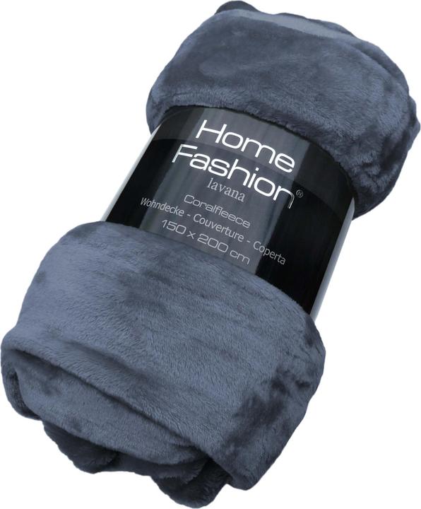 Immagine prodotto Home Fashion Fleecedecke uni (150 x 200 cm)