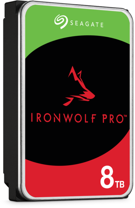 Productafbeelding Seagate IronWolf Pro ST8000NT001, 3,5 inch, 8000 GB, 7200 RPM (8 TB, 3.5", CMR)