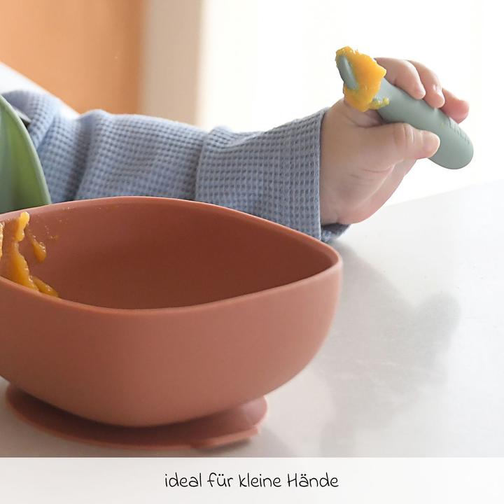 Immagine prodotto Beaba Cucchiaio didattico in silicone verde/grigio 2s