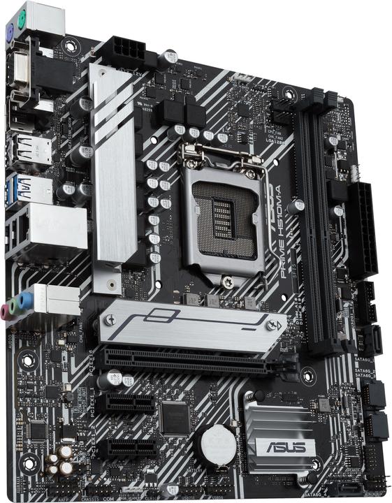 Actual product image ASUS PRIME H510M-A Motherboard (LGA 1200, Intel H510, mATX)