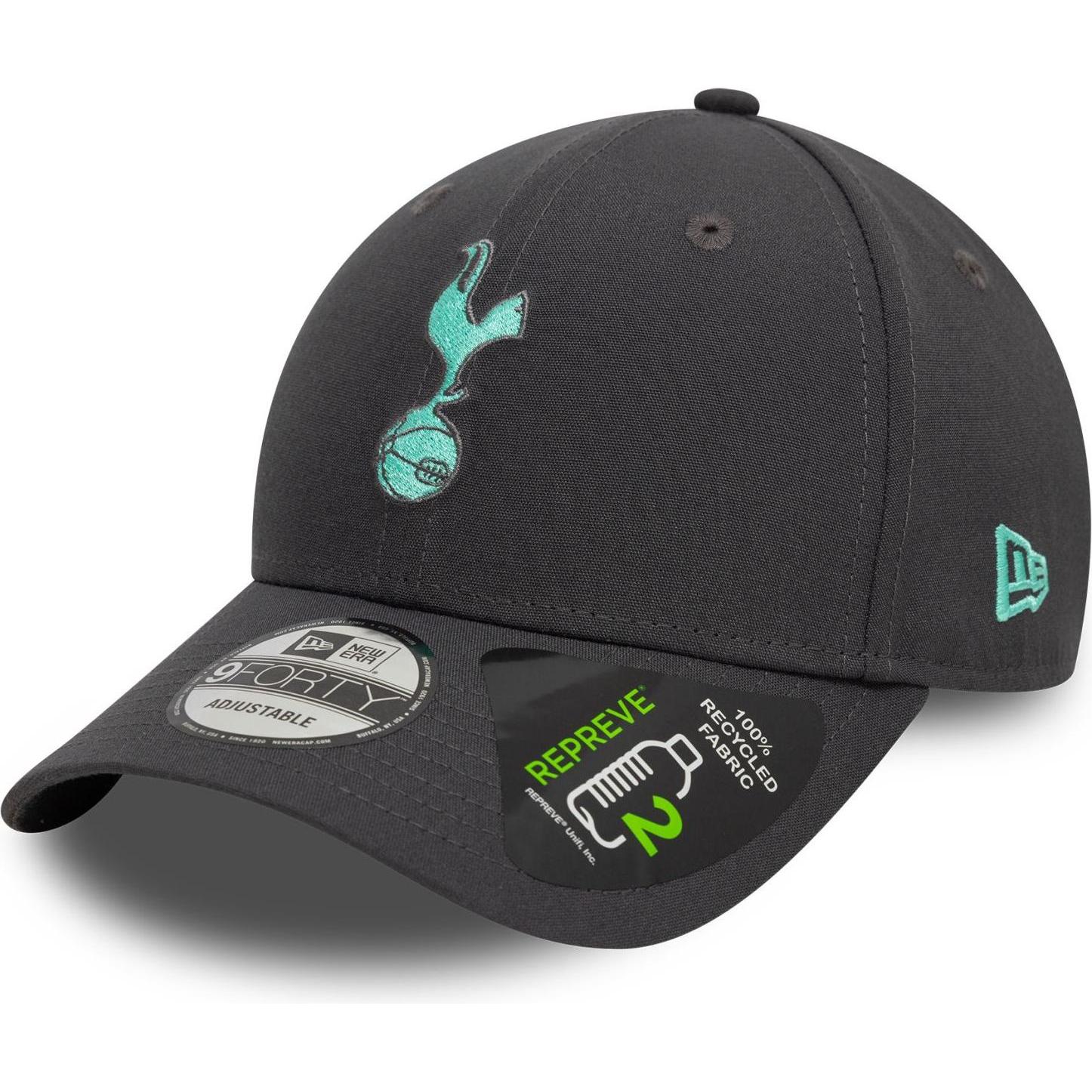 New Era, Herren, Cap, 9Forty Adjustable Cap - Tottenham Hotspur charcoal, Grau
