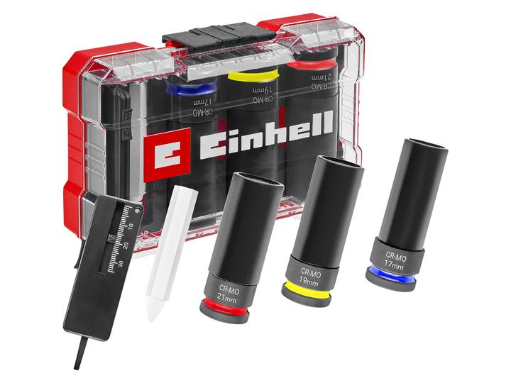 Produktbild Einhell Impact Stecknuss-Set, 109273, 5-teilig