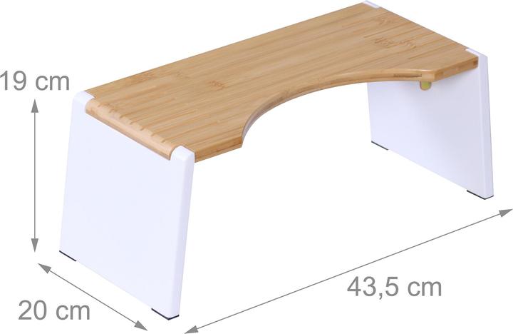 Produktbild Relaxdays Toilettenhocker