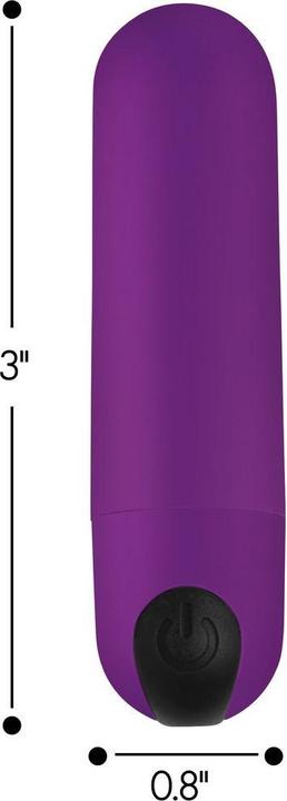 Actual product image Frisky Bang! – Bullet Vibrator – Purple