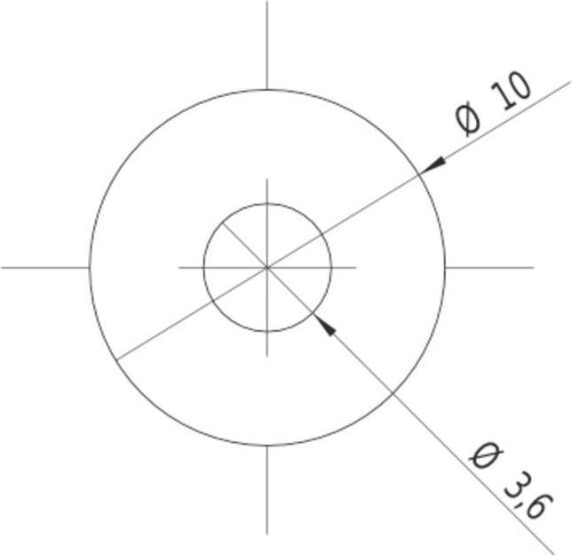 Productafbeelding Picotronic PICO 70105780 - Kreuzlaser rot 45° 650 nm 12 VDC 10x22 mm Klasse