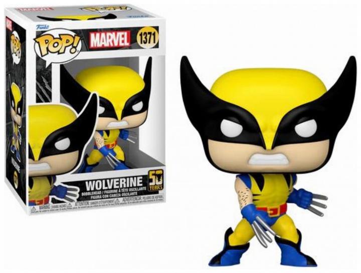 Actual product image Funko WOLVERINE 50E ANNIV. - POP Marvel N° 1371 - Wolverine (Classique)