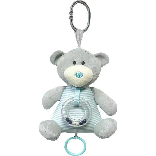 Tullo, Spieluhr, BärSpieluhr Blau und Creme 18 cm