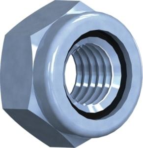 Reisser Hexagonal lock nut, M4, DIN 985, SW7, 100 pcs. (M4)