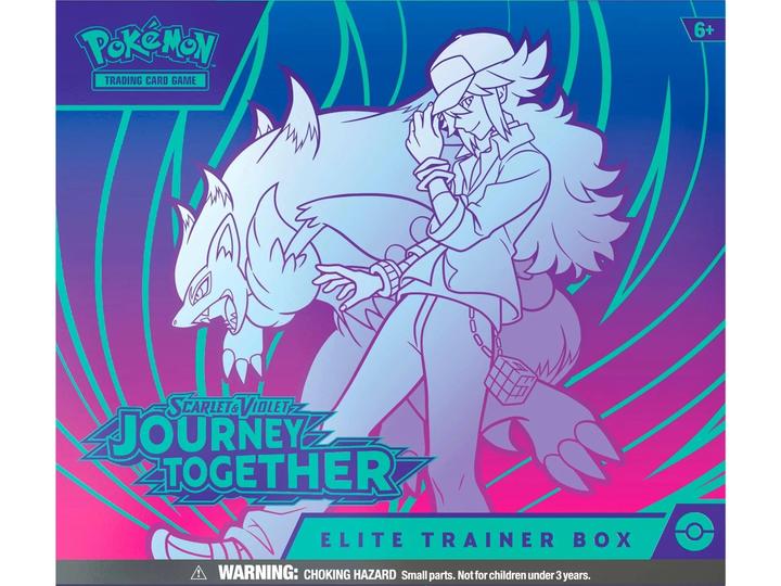 Image du produit Pokémon P-EN SV09 'Journey together' Elite Trainer Box (Anglais, Boîte Elite / Top Trainer)
