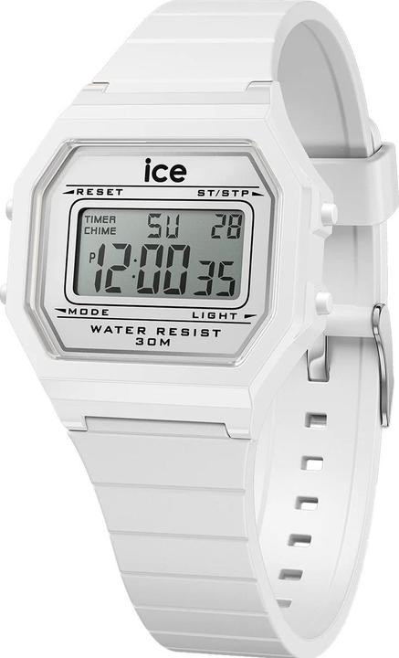 Produktbild ICE Watch Ice Digit Retro White Small (Digitaluhr, 32 mm)