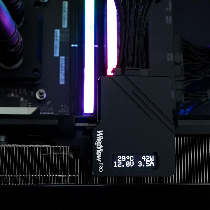 Actual product image Thermal Grizzly WireView Pro GPU - 1x12VHPWR 90° Normal