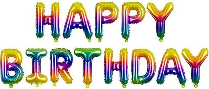 Produktbild Amscan FB Happy Birthday (1x)