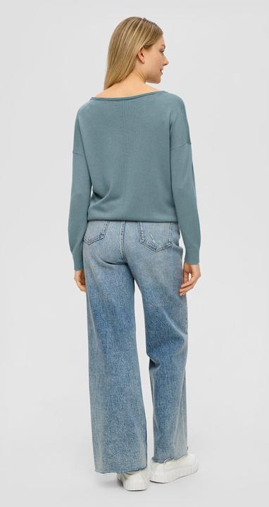 Actual product image s.Oliver Strickpullover Strickpullover im Loose Fit (46)