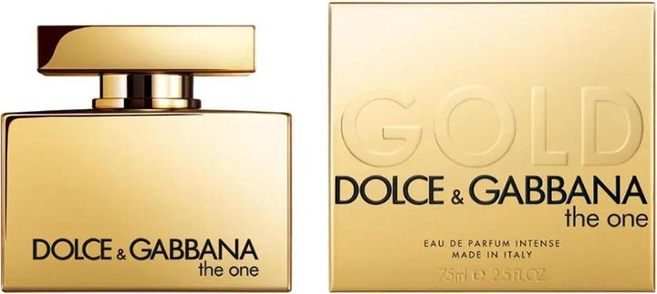 Actual product image Dolce & Gabbana The One Gold Eau de Parfum Intense 75 ml (Eau de parfum, 75 ml)