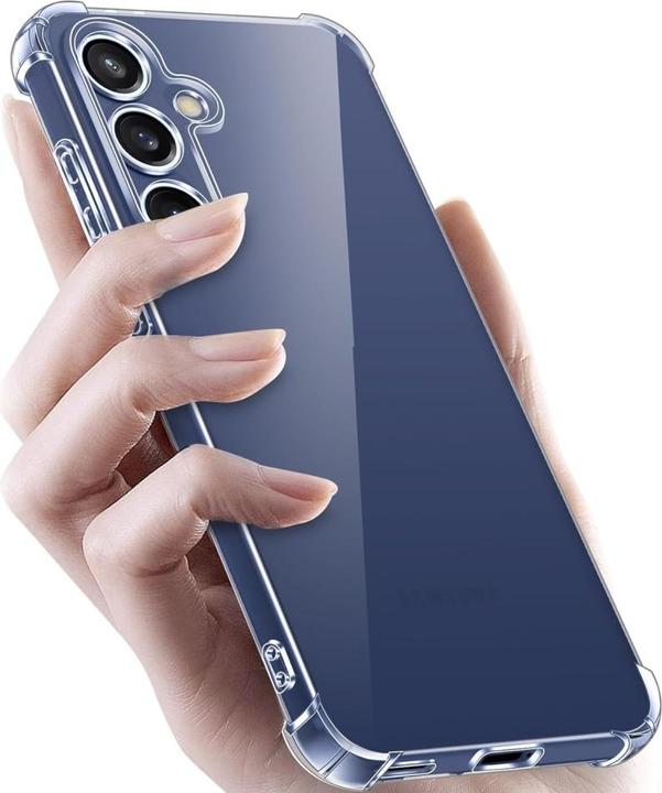 Produktbild Screenguard Crystal Soft Airbag Bumper Hülle (Samsung Galaxy S25 FE)