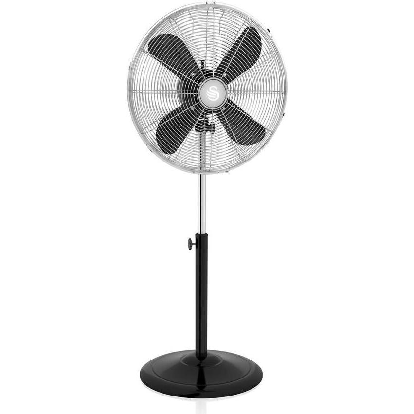 Swan Vloerventilator - 16 inch - Zwart (SFA12610BN)