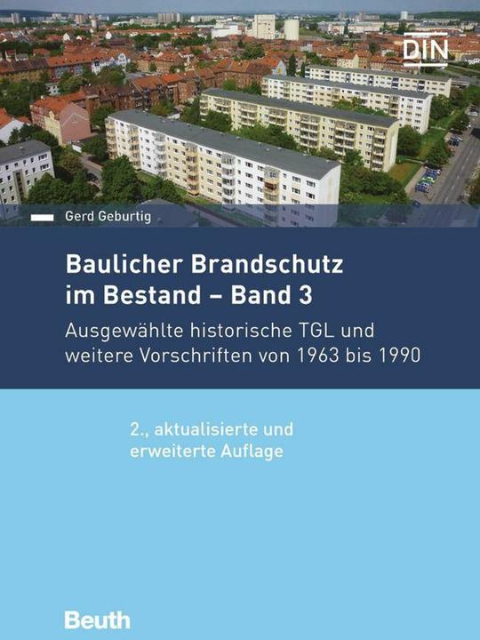 Produktbild Baulicher Brandschutz im Bestand (Deutsch, Gerd Geburtig, 2018)