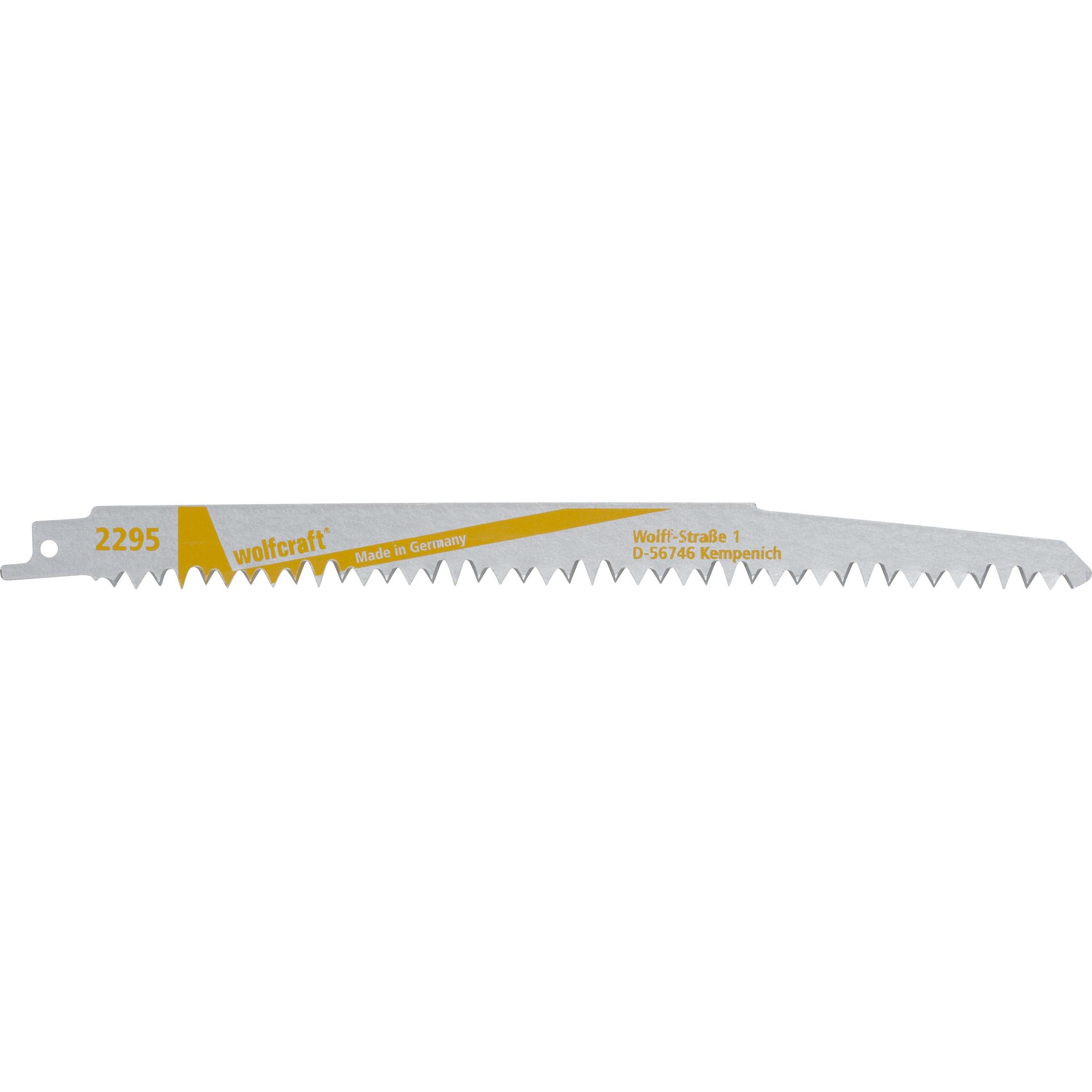 wolfcraft, Sägeblatt, 2 Säbelsägeblätter 2295000 Säg