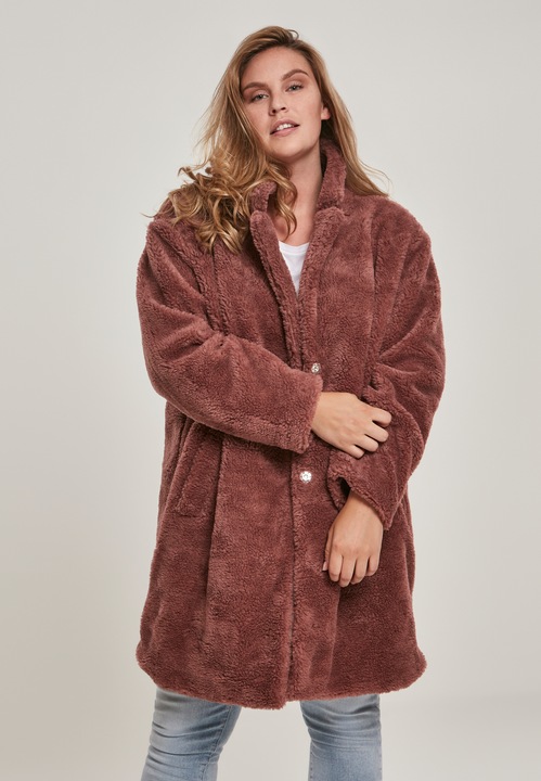 Produktbild Urban Classics Ladies Oversized Sherpa Coat (3XL)