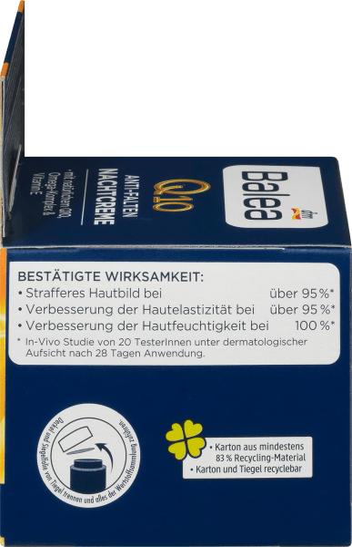 Image du produit dm Balea Q10 anti-rides (50 ml, Crème de nuit)