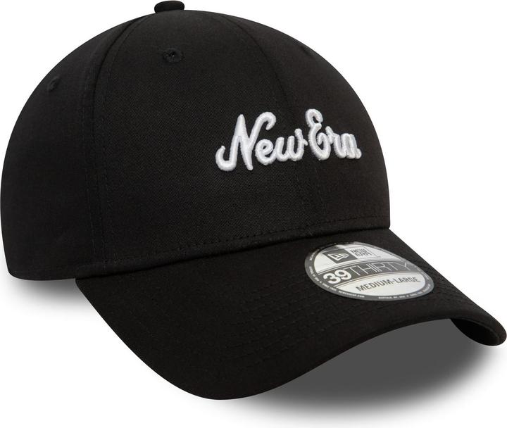 Produktbild New Era 39Thirty Stretch Cap - BRAND SCRIPT schwarz - L/XL (L)