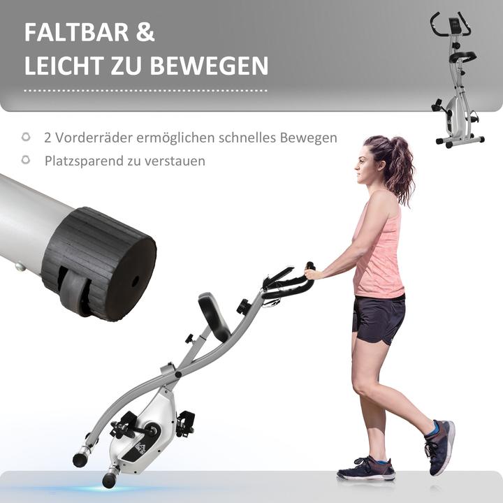 Produktbild Homcom Heimtrainer mit 8 Wiederstandsstufen