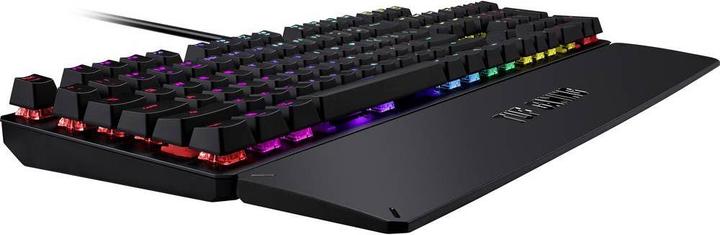 Actual product image ASUS TUF K3 Kailh Raudona (90MP01Q0-BKDA00) (DE, Cable)