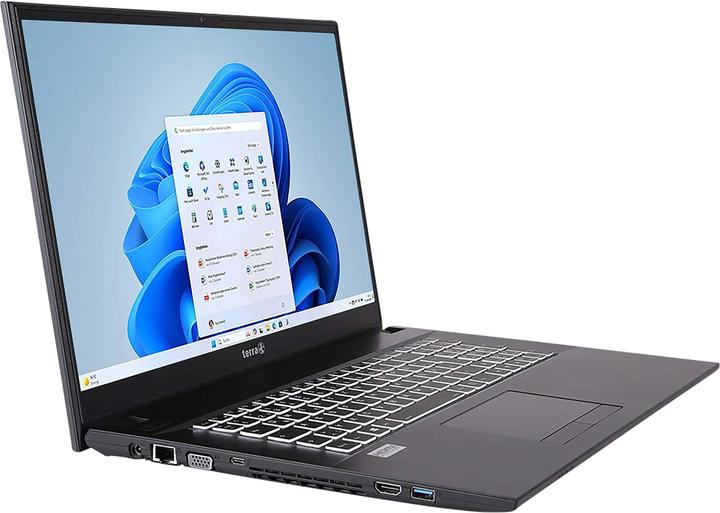 Actual product image Wortmann TERRA MOBILE 1716U i5-1235U W11 (17.30", 500 GB, 8 GB, DE, Intel Core i5-1235U)
