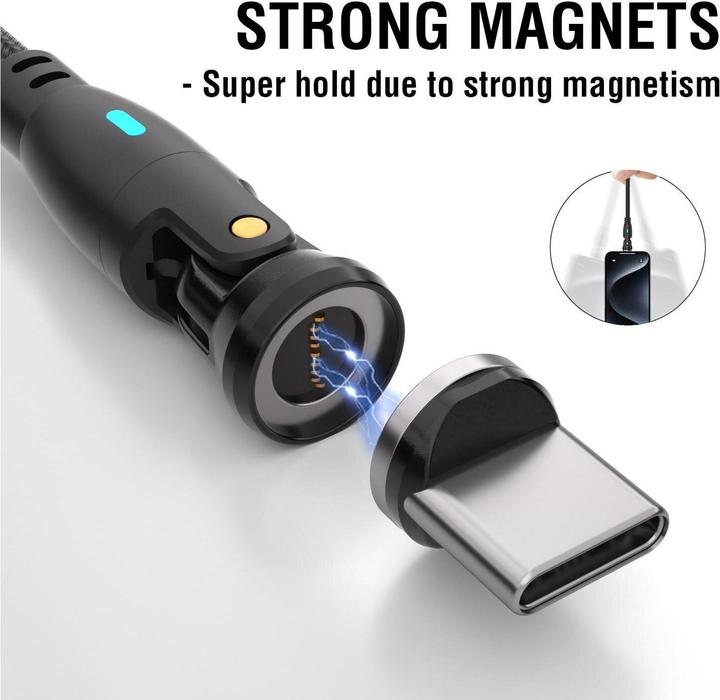 Actual product image 4smarts USB A – USB C (1.80 m, USB 2.0, 100 W)