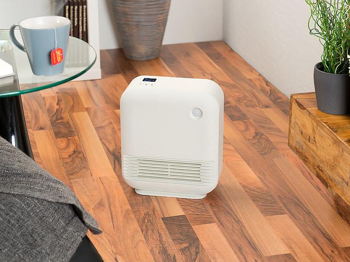 Produktbild Sichler Design-Keramik-Heizlüfter mit Bewegungssensor, Timer und Display (1500 W)