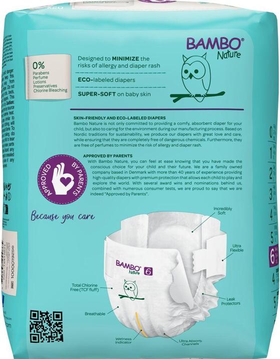Actual product image Bambo Bio diapers (Size 6, Pack, 20 Piece)