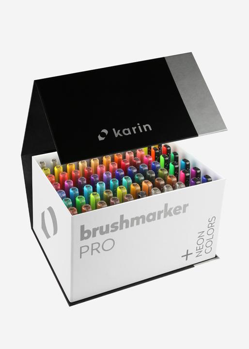 Produktbild Karin Brush Marker Pro Mega Box (Mehrfarbig, 72 x)