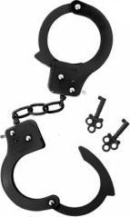 Productafbeelding NMC Menottes en métal coloré - TU - noir