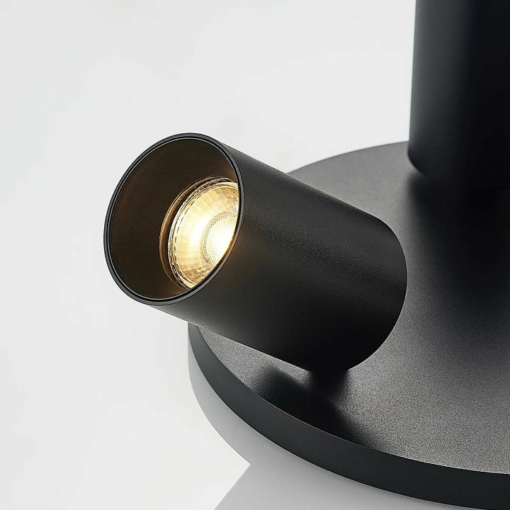 Produktbild Arcchio Brinja Deckenstrahler, rund 3-fl., schwarz (GU10)