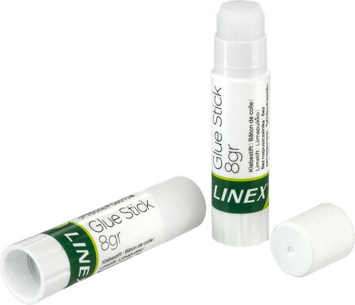 Image du produit Linex Bâtonnets de colle 2 x 8g 400107631 blanc 2 pièces