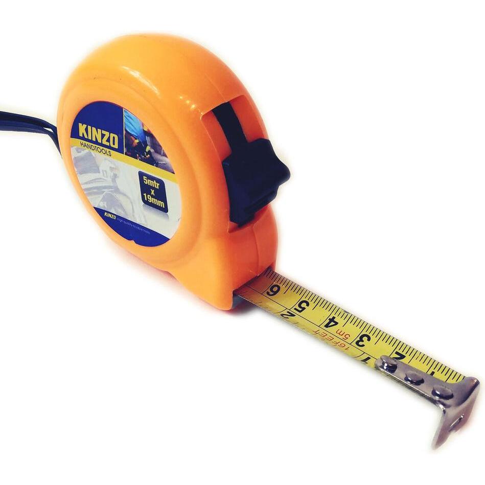 Kinzo, Längenmesswerkzeug, Tape measurer 5mtr x 19mm PES
