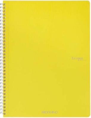 Immagine prodotto Fabriano Taccuino EcoQua rilegato a spirale quadrato lime (A4, Quadretti)