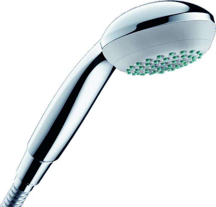 Produktbild hansgrohe HG Handbrause CROMETTA 85 DN 15 Green Strahlartormalstrahl chrom (1 Strahlart, 17 l/min)