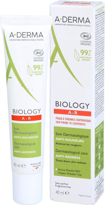 Image du produit A-Derma BIOLOGY Crème anti-rougeurs crème (40 ml, Crème 24h)