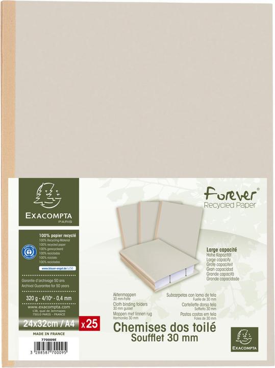 Actual product image Exacompta Collection folders - File covers (A4, 25 x)