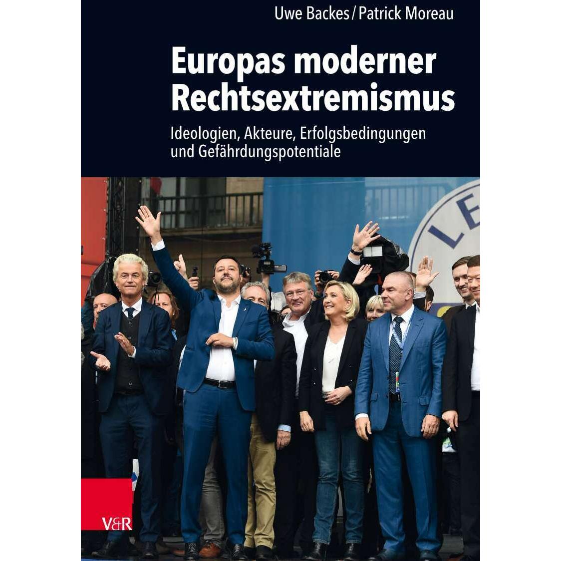 Europas moderner Rechtsextremismus, Sachbücher von Patrick Moreau, Uwe Backes
