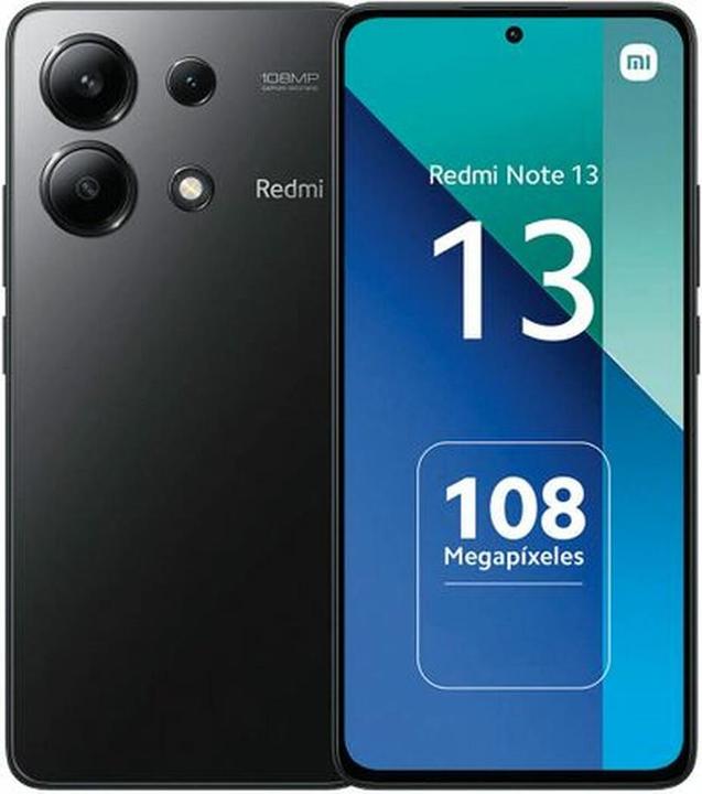 Image du produit Xiaomi Redmi Note 13 (128 Go, Midnight Black, 6.67", Double SIM hybride, 4G)