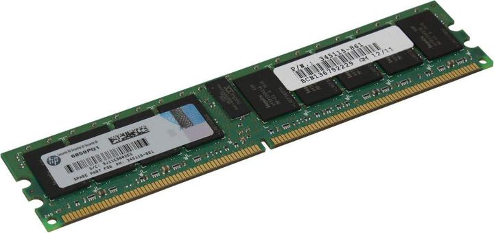 Actual product image HPE 4GB Dual Rank PC2-3200 DDR2 (1 x 4GB, 400 MHz, DDR2-RAM, DIMM)