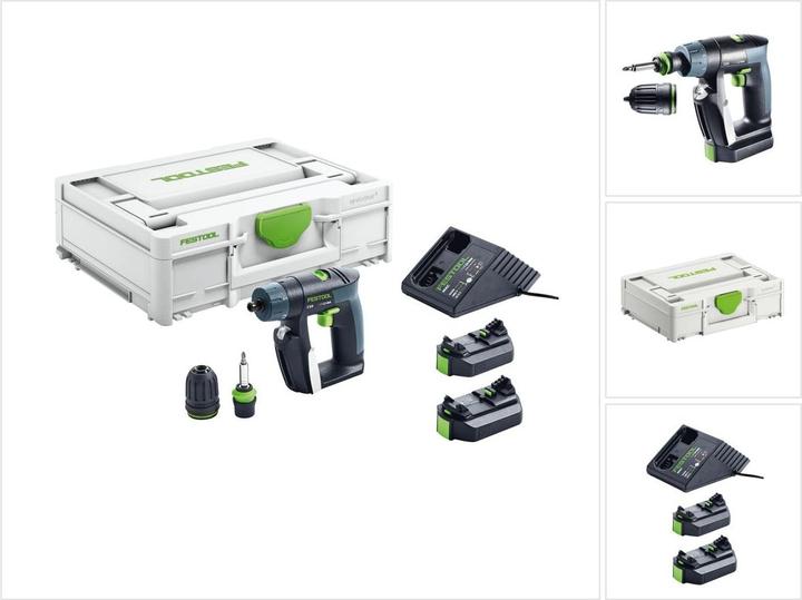 Produktbild Festool Akku-Bohrschrauber CXS 2,6-Plus