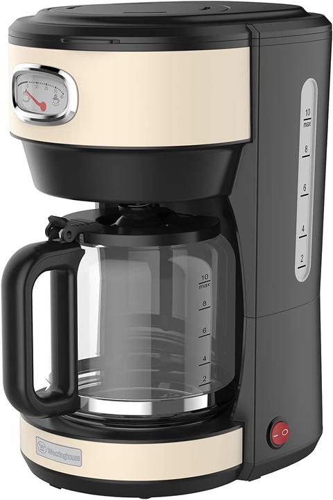Immagine prodotto Westinghouse Set da colazione retrò Tostapane a 2 scomparti, bollitore da 1,7 litri e macchina per il caffè (1.70 l)