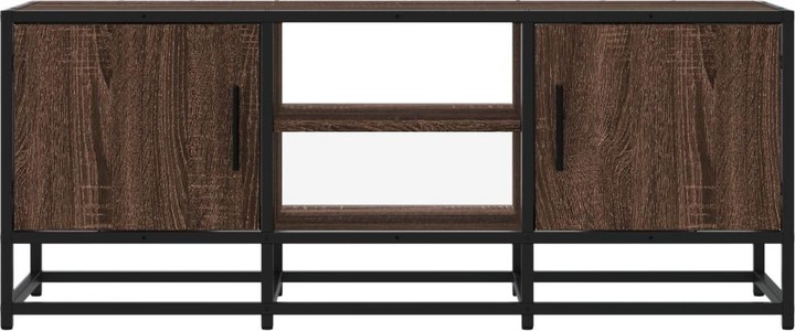 Image du produit VidaXL Meuble TV Lowboard Meuble TV Table de télévision brun imitation chêne (100 x 35 x 41 cm)
