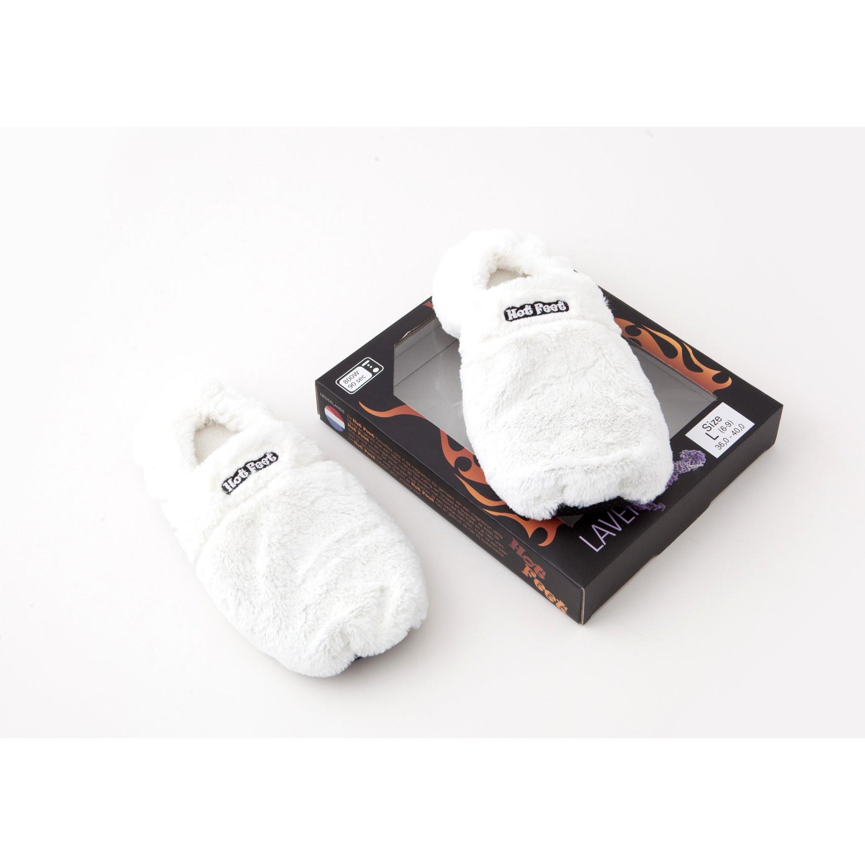 Thumbnail - TOP, Damen, Hausschuhe, Aufwärmbare Finken, Weiss, (One Size)