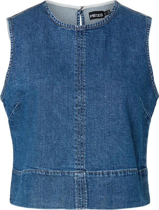 Immagine prodotto Pieces Pcsilke Sl Denim Top Noos Bc (L)