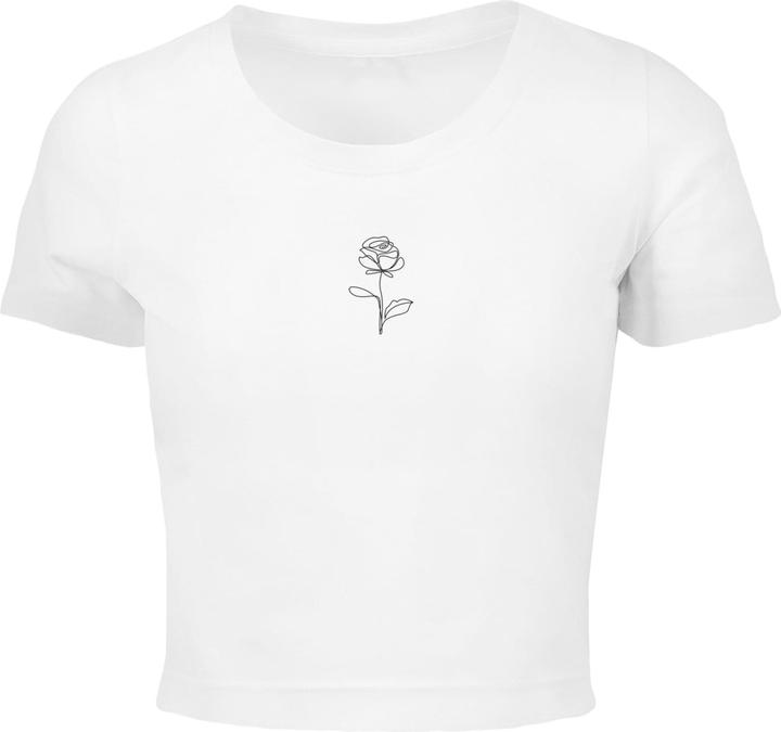 Image du produit Merchcode Tee Femmes Rose Cropped - 118491 (L)