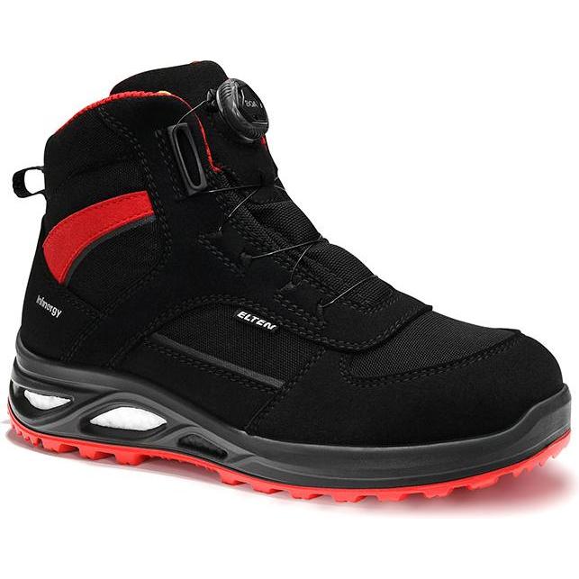 Elten, Sicherheitsschuhe, Sicherheits-Stiefel ESD S3 HANNAH XXTL BOA b/r Mid, Gr.39 (S3, 39)